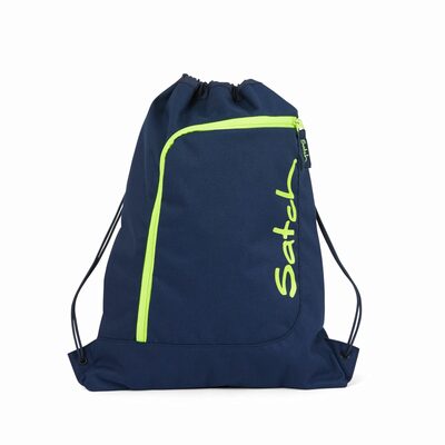 SATCH SAT-SPO-001-122 satch Gym Bag Toxic Yellow dark blue, neon, yellow