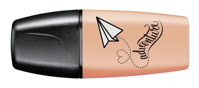 STABILO 07/126-7 Textmarker - STABILO BOSS MINI Pastellove - Einzelstift - cremige Pfirsichfarbe