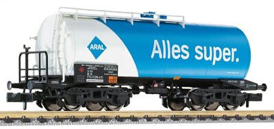 LILIPUT L265997 N Kesselwagen Bauart Deutz 630 hl 'ARAL', DB, Ep. IV-V