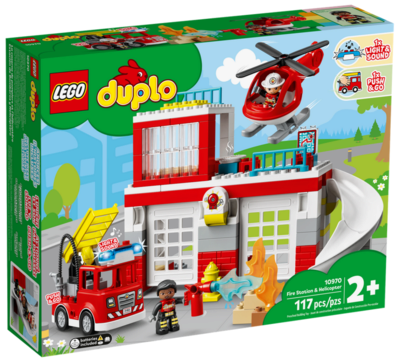 LEGO® DUPLO® 10970 Feuerwehrwache mit Hubschrauber