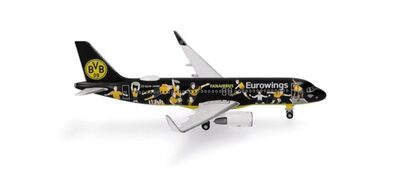 HERPA 536981 1:500 Eurowings Airbus A320 'BVB Fanairbus' – D-AEWM