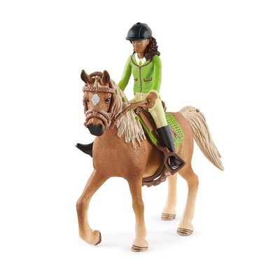 SCHLEICH 42542 Horse Club Sarah & Mystery