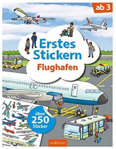 ARSEDITION 133395 Erstes Stickern Flughafen: Über 250 Sticker