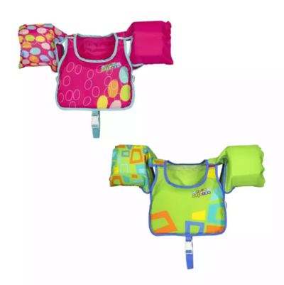 BESTWAY 32174 Swim Safe ABC™ Schwimmhilfe mit Textilbezug, 2-fach sortiert