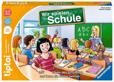 RAVENSBURGER 00123 tiptoi® Lernspiel - Wir spielen Schule