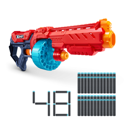 ZURU 11021334 XSHOT - Excel Turbo Fire Blaster mit Darts