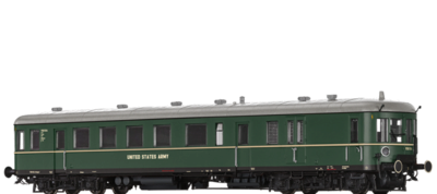 BRAWA 44731 H0 Verbrennungstriebwagen VT 60.5 Digital EXTRA Wechselstrom US-Army, DB, Ep. III