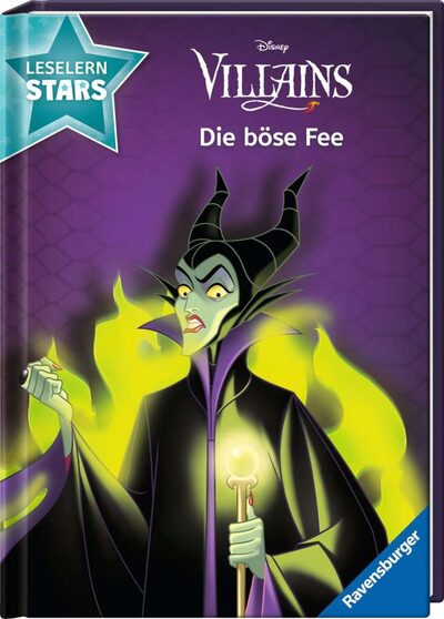 RAVENSBURGER 49766 Leselernstars: Disney Villains - Die böse Fee