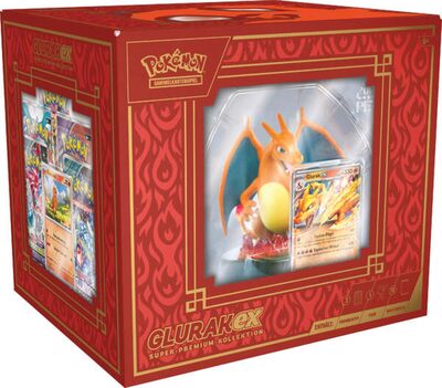 POKEMON 45902 PKM Pokémon Glurak-ex Super Premium-Kollektion