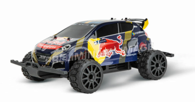 CARRERA RC 370183022 2,4GHz Red Bull Peugeot WRX 208 - Rallycross, Hansen -PX- CARRERA Profi RC