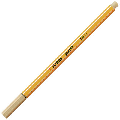 STABILO 88/88 Fineliner - STABILO point 88 - Einzelstift - ocker hell