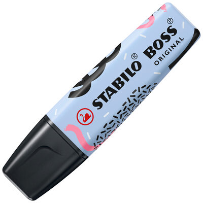 STABILO 70/111-101 Textmarker - STABILO BOSS ORIGINAL Pastel by Ju Schnee - Einzelstift - Wolkenblau