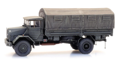 ARTITEC 6870442 H0 MAN 630 L2 AE Cargo ohne Winde Bundeswehr Resin Fertigmodell