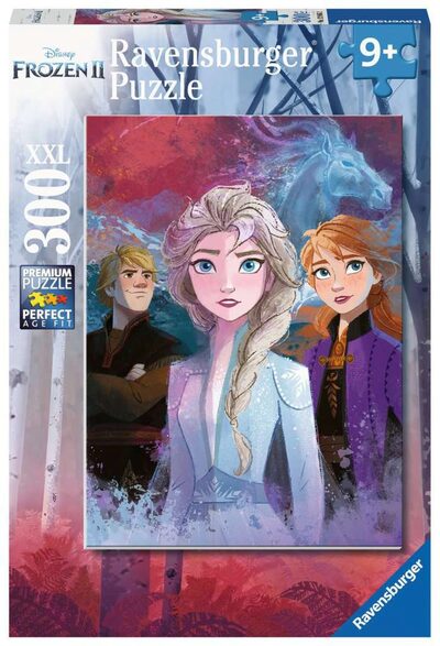 RAVENSBURGER 12866 Puzzle Elsa, Anna und Kristoff 300 Teile XXL Die Eiskönigin 2