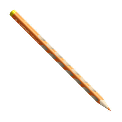 STABILO 331/215-6 Ergonomischer Buntstift für Linkshänder - STABILO EASYcolors - Einzelstift - gelb orange