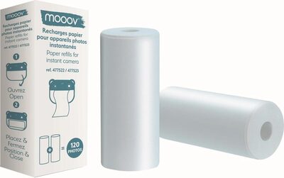 BIGBEN MT775243 mooov - Nachfüllpackung 2 x 60 Fotos