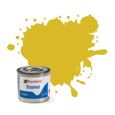 HUMBROL 481168 Enamel Nr. 168 Hanf, satiniert, 14 ml