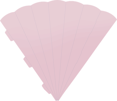 BRUNNEN 204870122 Schultüte Karton Eck 69 cm rosa