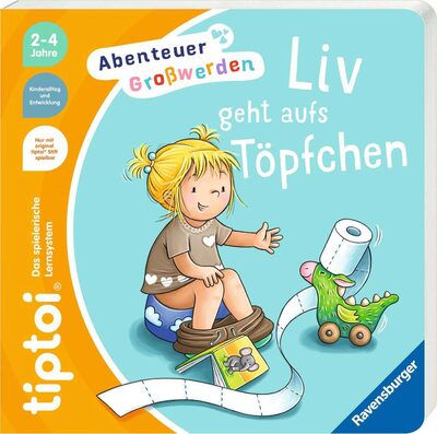 RAVENSBURGER 49301 tiptoi® Abenteuer Großwerden: Liv geht aufs Töpfchen