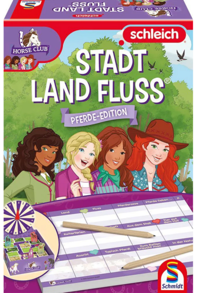 SCHMIDT SPIELE 40649 Kinderspiel Schleich, Horse Club, Stadt, Land, Fluss®