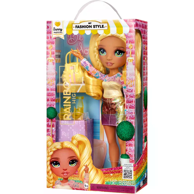 MGA 547570-EUC Rainbow High My Fashion Style Fashion Dolls- Sunny