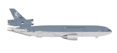 HERPA 535403 1:500 Royal Netherlands Air Force McDonnell Douglas KDC-10 Extender - 334 Squadron, Eindhoven Air Base “75 Years” – T-235