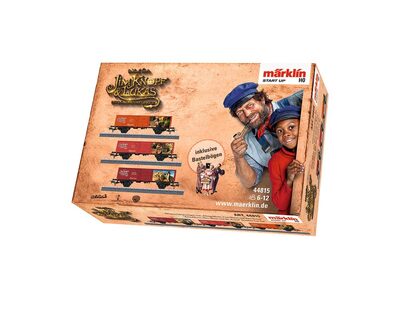 MÄRKLIN 44815 H0 MÄRKLIN Start up - Offenes Güterwagen-Set „König Alfons, Frau Waas und Herr Ärmel“