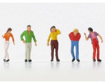 VOLLMER 42353 N Figuren-Set Baumarkt-Kunden, 5 Stück