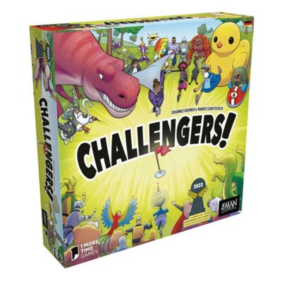 ASMODEE ZMND0028 Z-MAN Games Challengers! - Kennerspiel des Jahres 2023
