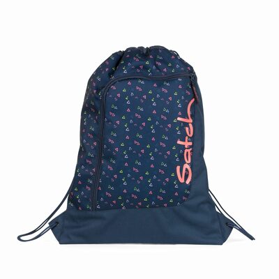 SATCH SAT-SPO-001-9W6 satch Gym Bag Funky Friday dark blue, pink, yellow
