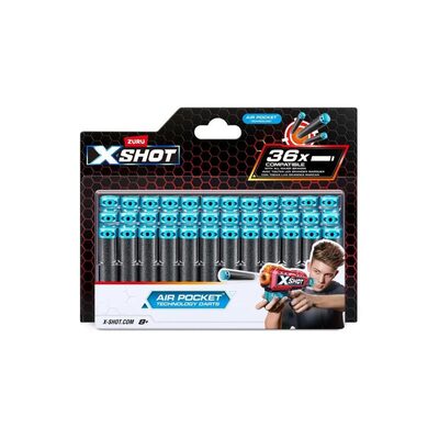 ZURU 11021335 XSHOT Excel Nachfüllpackung 36 Darts