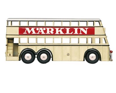 MÄRKLIN 18080 Doppeldeckerbus mit Werbebeschriftung 'Märklin'
