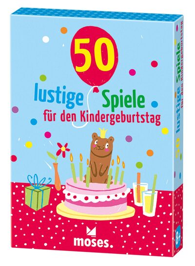 MOSES. VERLAG 21045 lustige Spiele für den Kindergeburtstag