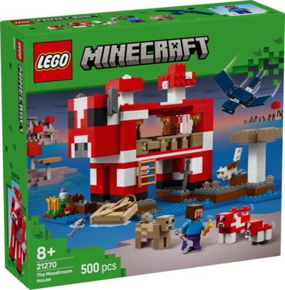 LEGO® Minecraft™ 21270 Das Pilzkuh-Haus