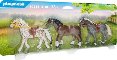 PLAYMOBIL 70683 3 Pferde