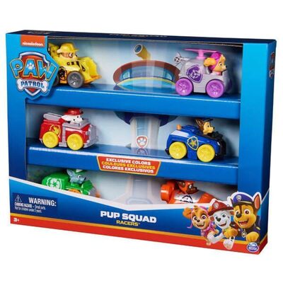 SPINMASTER 6070070 Paw Patrol PAW Pup Squad Racers Core Gift Set