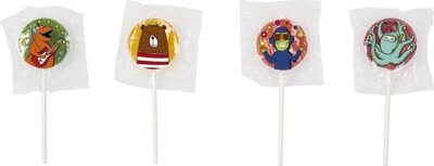 DIE SPIEGELBURG 17253 Lutscher mit Brause Bunte Geschenke, sortiert