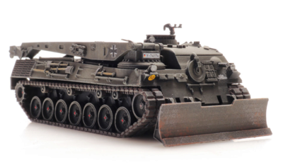 ARTITEC 6870421 H0 Bergepanzer 2 Verladung Bundeswehr Resin Fertigmodell