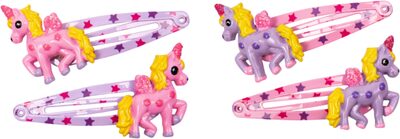 DIE SPIEGELBURG 17849 Haarclips Einhorn - Einhorn-Paradies, sortiert