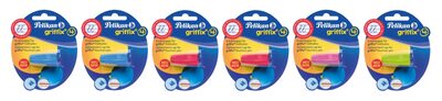PELIKAN 805520 Pelikan griffix® Ersatzkappe für Füller, farbig sortiert