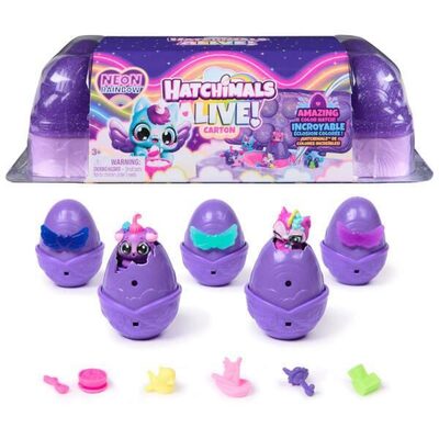 SPINMASTER 6072615 Hatchimals EGG Colleggtibles S15 Alive Neon Carton