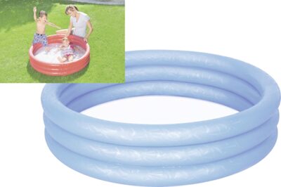BESTWAY 51025 Planschbecken Classic, 122 cm Ø, farblich sortiert