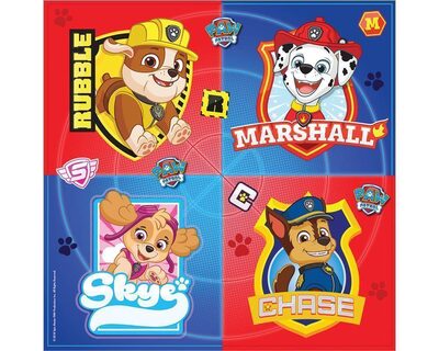 AMSCAN 9903819 16 Servietten Paw Patrol 2018 33 cm