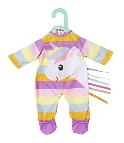 ZAPF 870570 Dolly Moda Einhorn Strampler 36 cm