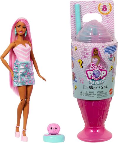 MATTEL JFY62 Barbie Pop! Reveal Barbie Treats Series - Pink Doll