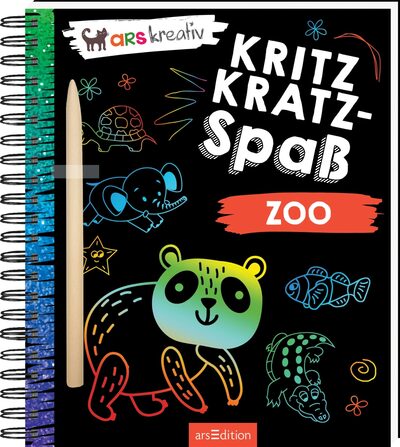 ARSEDITION 133567 Kritzkratz-Spaß Zoo