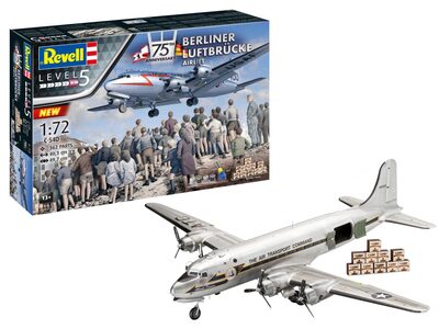 REVELL 05652 1:72 Geschenkset 75th Anniversary 'Berliner Luftbrücke'