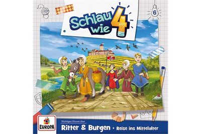 BUSCH 8580831 CD Schlau wie 4 6: Ritter & Burgen - Reise ins Mittelalter