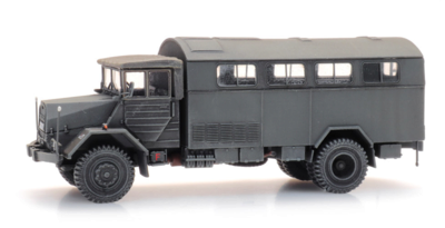 ARTITEC 6870418 H0 MAN 630 L2 A Feldküchenfahrzeug Bundeswehr Resin Fertigmodell