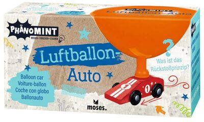 MOSES. VERLAG 30312 PhänoMINT Luftballon-Auto, farblich sortiert